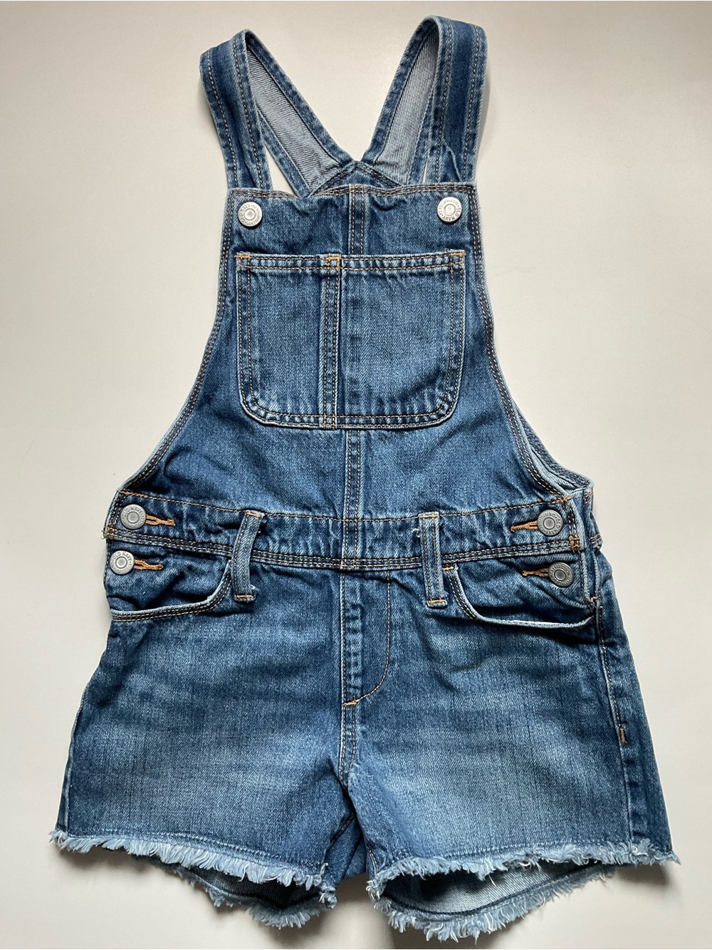 Old Navy Denim Short Overalls Girls